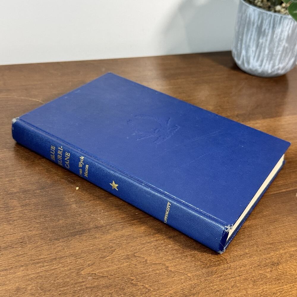 Blue Hurricane by F. Van Wyck Mason 1954 Hardcover J. B. Lippincott Maine Civil